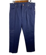 Vintage Wrangler Dark Blue Jeans Stretch Pants 34x31 USA Made Mens Style... - $53.79 CAD