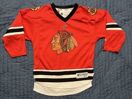 Vintage Reebok NHL Chicago Blackhawks Hockey Jersey Youth 4-7 Red - $295.80 MXN