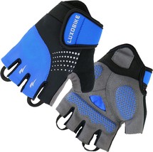 Men&#39;S Road Bike Gloves For Cycling From Luxobike With A 5Mm Gel Pad,, Slip. - £31.80 GBP