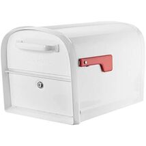 Architectural Mailboxes 6300W-10 Oasis 360 Mailbox, White - $155.00