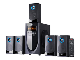 BFS-520 5.1 Channel Bluetooth Surround Sound Speaker System in Black and Blue - £138.64 GBP