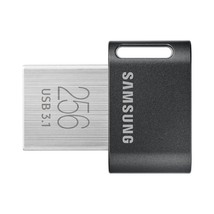 SAMSUNG MUF-256AB/AM FIT Plus 256GB - 400MB/s USB 3.1 Flash Drive, Gunme... - £44.05 GBP