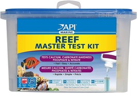 API Marine Reef Master Test Kit Tests Calcium, Carbonate, Phosphate, Nit... - £42.94 GBP