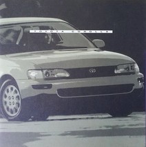 1994 Toyota COROLLA sales brochure catalog US 94 DX LE - £4.74 GBP