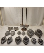 Used HA Holden HAH 4214 Coil Winding Heads Set Holder Electric Motor - $4,703.99