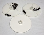Cuisinart Little Pro Plus 3 Disc Set DFP-3 replacement white - $12.86