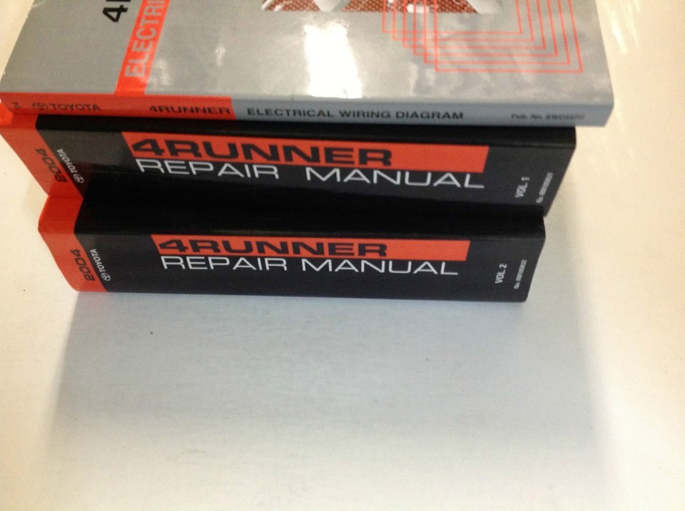 2004 Toyota 4RUNNER Repair And Service Manual With Electrical Diagram NEW-
sh... Item image 10