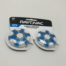 RAYOVAC Hearing Aid Batteries Size 675 Long Lasting  Batteries 12 Pack - £8.60 GBP