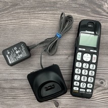 Panasonic KX-TGEA40 Cordless Phone Handset &amp; Charging Base - Tested - No... - $24.18