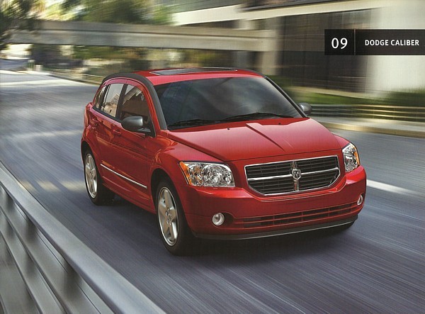 2009 Dodge CALIBER sales brochure catalog 09 R/T SRT4 - $7.00