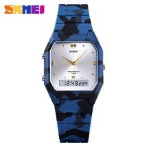 SKMEI Teenager Digital Watch Men Women Sport Wristwatches 3Time Chrono Watches B - £31.68 GBP