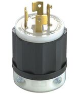 Leviton 7411-C 20-Amp, 120/208-Volt, 3PY, Locking Plug, Industrial Grade, - $41.30 CAD