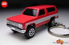  Rare Key Chain Red Chevrolet K5 BLAZER/GMC Jimmy New Custom Ltd Great Gift - £38.43 GBP