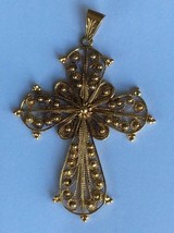 Gold Greek cross 18k (750) - £631.49 GBP