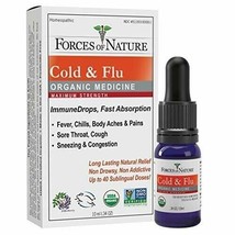 Forces of Nature Cold &amp; Flu Maximum Strength Org .34 oz - £13.27 GBP