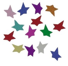 Confetti Star Funky 1/4&quot; MultiColor Mix - $1.81 per 1/2 oz. FREE SHIP - £3.09 GBP+