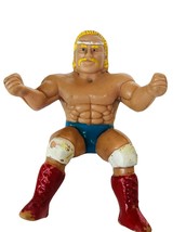 Thumb Wrestler Hulk Hogan WWF rubber suparstar WWE Vtg action figure toy... - £15.75 GBP