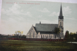 Vintage post card of “Stanstead P.Q. Centenary Methodist Church.” The Hugh C. Le - $1,650.00