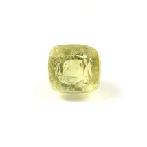 Natural Yellow Sapphire Square Shape Faceted Loose Gemstone For Jewelry ... - $865.95 MXN
