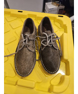 Uwezo Brown Leather Cowhide Hair On Lace Up Oxfords  Shoes Sz 9 New - $39.60