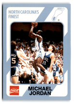 1989-90 Collegiate Collection North Carolina #18 Michael Jordan NM Near ID:74567 - $4.46