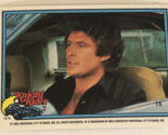 Knight Rider Trading Card 1982  #15 David Hasselhoff - $1.97