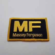 Vintage MF Massey Ferguson Tractor Farm Uniform Jacket 3.5&quot;x2&quot; Patch - £9.25 GBP