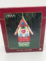 Vintage Carlton Cards &quot;New Home - Dated 2000” Christmas Ornament Sealed - $7.69
