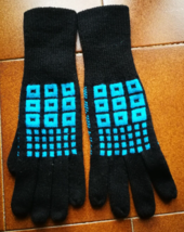 St Michael Vintage Gloves Winter for Women Black One Size Marks &amp; Spencer Retro - £8.31 GBP