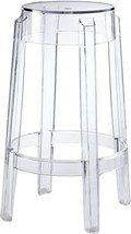 Clear Modern Acrylic Counter Bar Stool From Modway That Is Fully Assembled. - £88.58 GBP