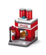Indonesia building toys Minifigures hobbies city series mcd KFC coca col... - $472.74 MXN