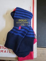 NWT Polo Ralph Lauren 2 Pack Socks... Size: 10-13..... - £12.30 GBP