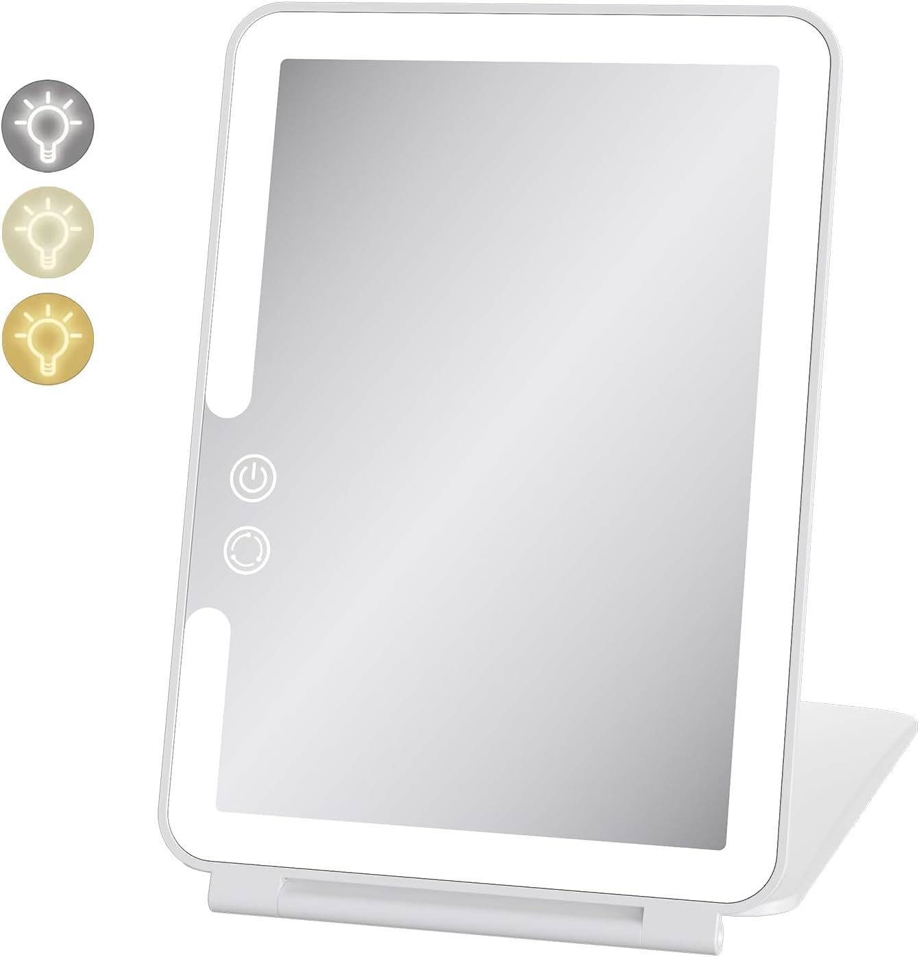 Deweisn Folding Travel Mirror Lighted Makeup Mirror With 3, Sm-161 Mini ... - $23.95