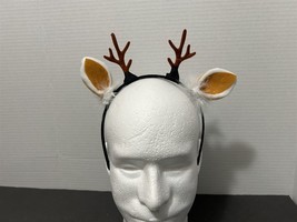 Women Kids Christmas lot of 3 Reindeer Antler Costume Ear Party Headband - £5.35 GBP