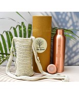India House Pure Copper Water Bottle Seven Chakra  Ayurvedic Leakproof C... - $718.71 MXN