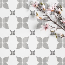 Dogwood Tile Stencil - Tile Stencils for Painting DIY Cement Tiles - Reu... - $11.00