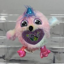 Zuru Unicorn Bird Pink Heart 4 Inch Plush Stuffed Animal Toy - £7.90 GBP