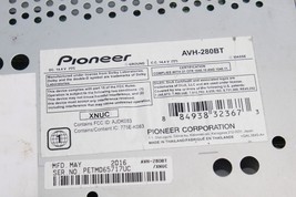 *BAD SCREEN* PIONEER AVH-280BT CAR STEREO RADIO 2 DIN E6365 image 11