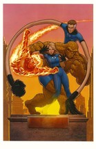 John Tyler Christopher SIGNED Marvel Comics Art Print ~ Fantastic Four Thing - $29.69