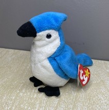 1997/1998 Retired Ty Beanie Babies Rocket The Blue Jay - Tag Errors - £504.49 GBP