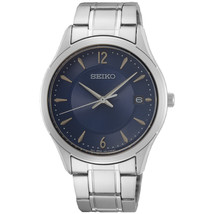 Seiko Men&#39;s Noble Blue Dial Watch - SUR419 - $149.30