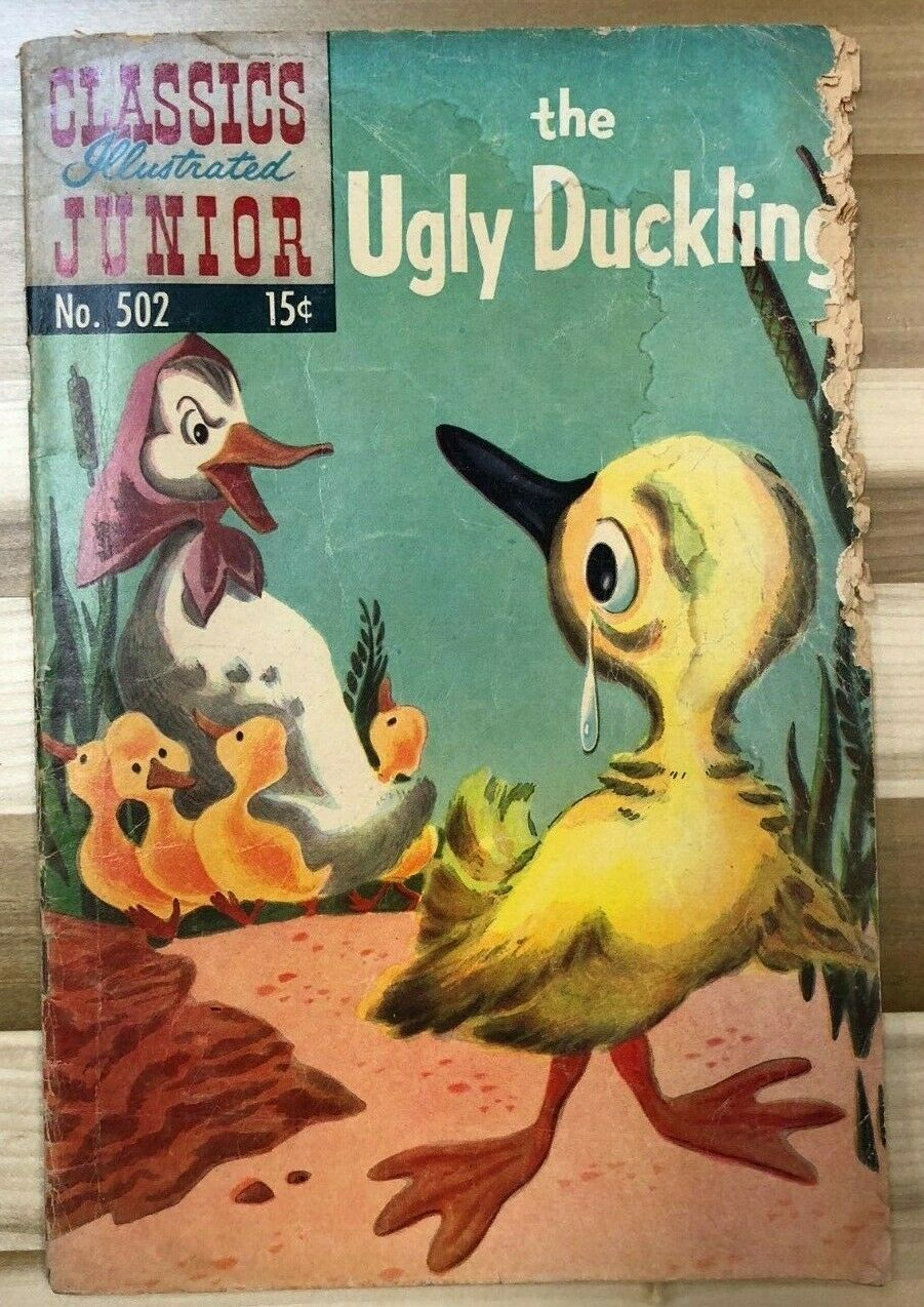CLASSICS ILLUSTRATED JUNIOR #502 The Ugly Duckling (HRN 568) POOR - $7.43