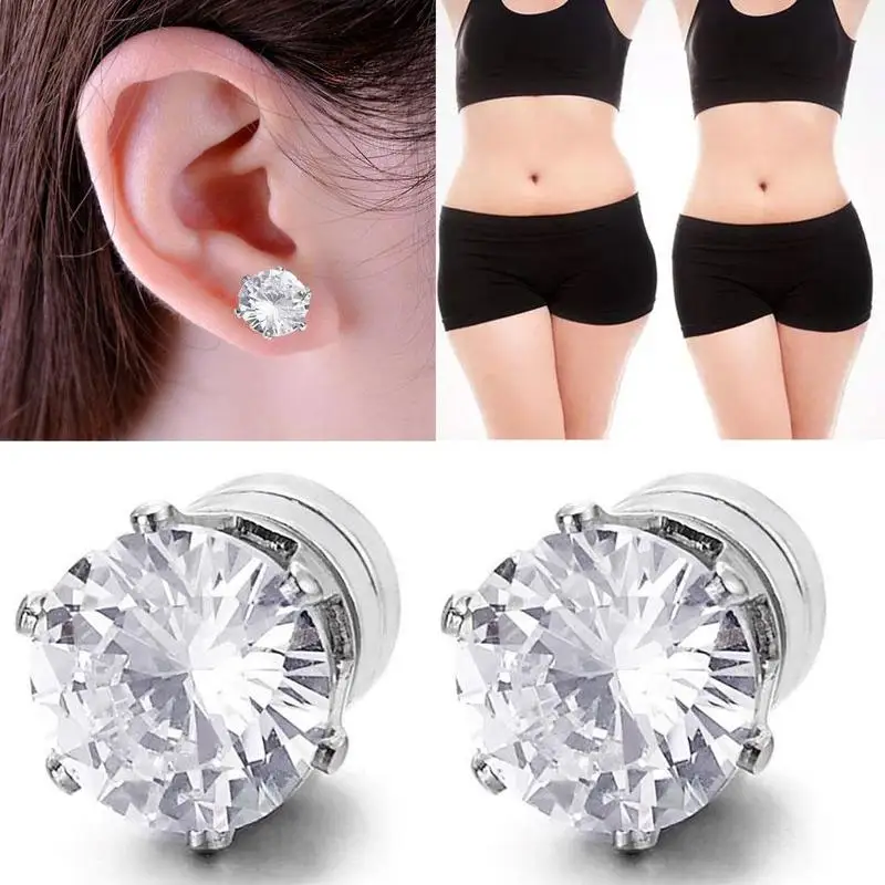 Game Fun Play Toys Functional Earrings Stimulating Acupoints Bio Magnetic Therap - £23.18 GBP