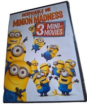 2011 Despicable Me Presents: Minion Madness 3 Mini Movies DVD Dual Layer Comedy - £3.09 GBP