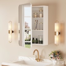 Bathroom Medicine Cabinet Mirror 20 X 26 Inch Bathroom Mirror With Stora... - $77.59