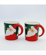 Department 56 Christmas Santa Claus HOT COCOA MUG Coffee HAND PAINTED Se... - $628.11 MXN