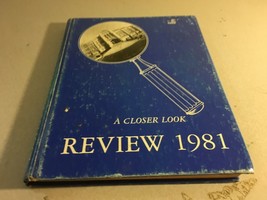 1981 Reitz Memorial High School Yearbook Evansville Indiana - £23.56 GBP
