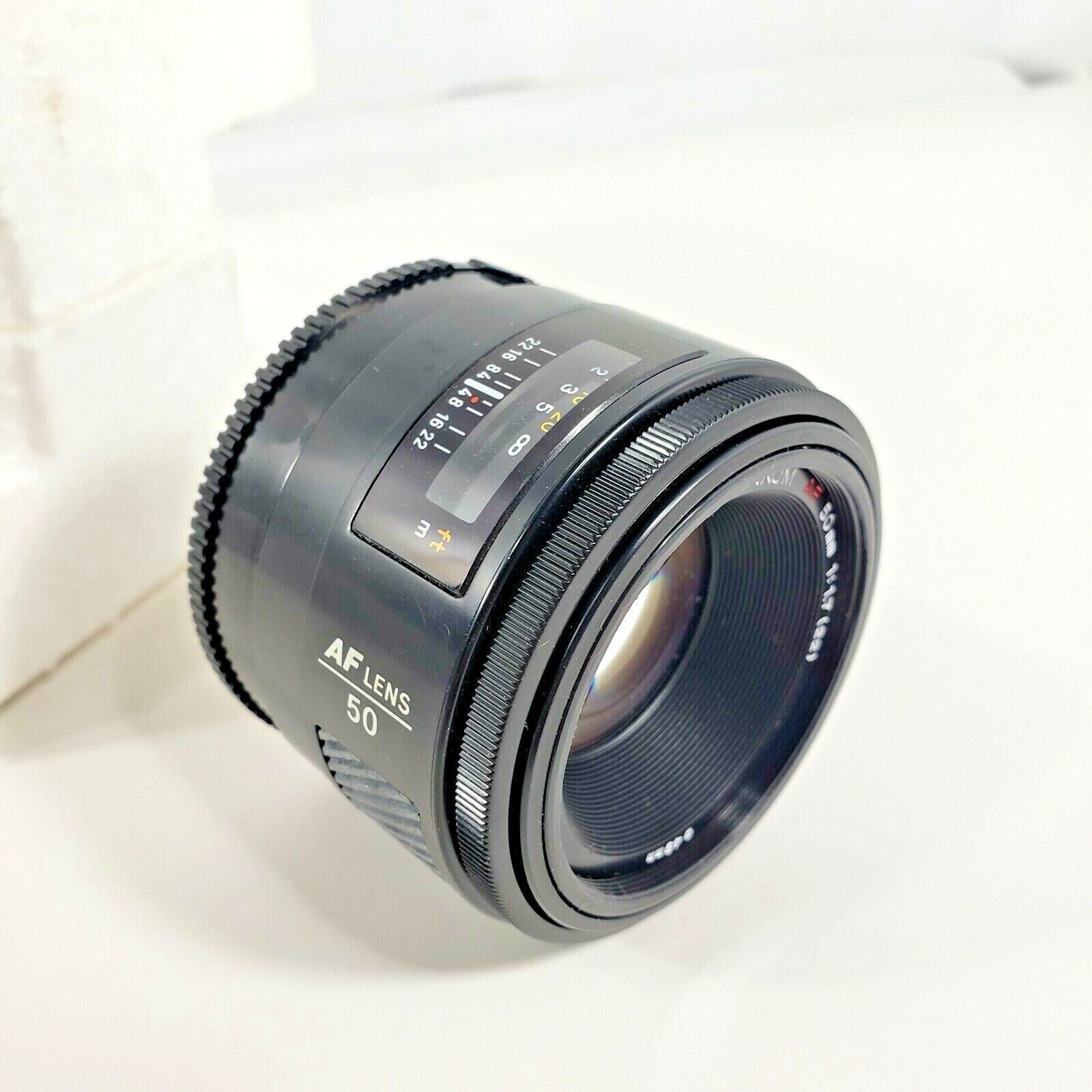 Primary image for Minolta Maxxum AF 50mm  1:1.7 (22) Lens 49mm Japan 20220994