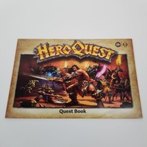 HeroQuest QUEST BOOK  Avalon Hill/Hasbro 2021 NEW!! QUEST BOOK ONLY - $10.88