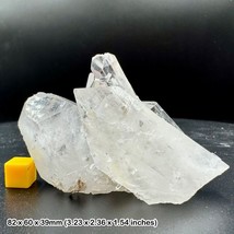 Grade A Quartz Cluster Specimen – Genuine Crystal, Balochistan, Pakistan + COA - £32.29 GBP